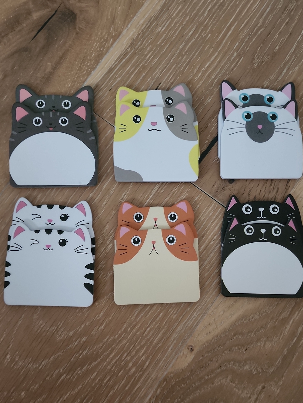 Buyer's Choice- Set Of 2 Adorable Cat Sticky Notes
